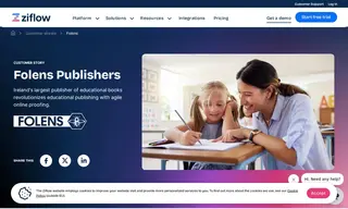 Preview of the Folens Publishers Case Study