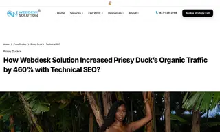 Preview of the Prissy Duck Case Study