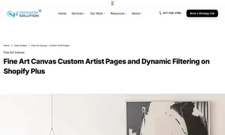 Preview of the Fine Art Canvas Case Study