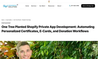 Preview of the One Tree Planted Case Study