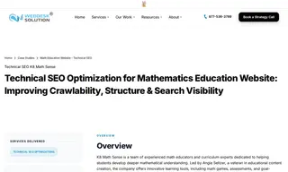 Preview of the K8 Math Sense Case Study