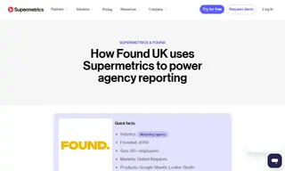 Preview of the Found UK Case Study