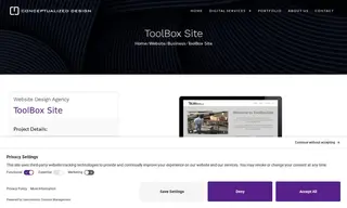 Preview of the ToolBox Site Case Study