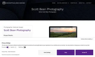 Preview of the Scott Bean Photography Case Study