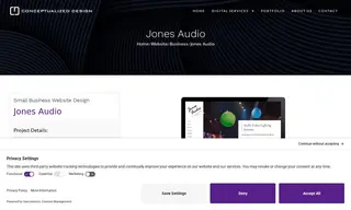 Preview of the Jones Audio, LLC Case Study