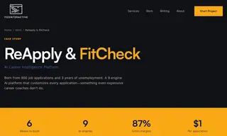 Preview of the ReApply & FitCheck Case Study