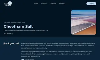 Preview of the Cheetham Salt Case Study