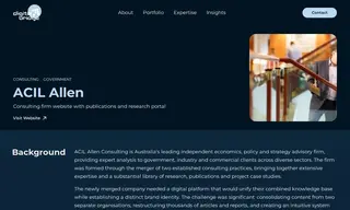 Preview of the ACIL Allen Consulting Case Study