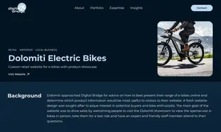 Preview of the Dolomiti Electric Bikes Case Study