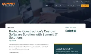 Preview of the Barbicas Construction Company Case Study