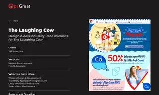 Preview of the The Laughing Cow Case Study