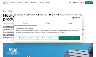 Preview of the OTB Materials Case Study