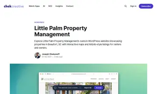 Preview of the Little Palm Property Management Case Study