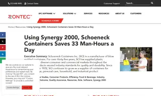 Preview of the Schoeneck Containers Inc Case Study