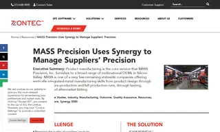Preview of the MASS Precision Case Study