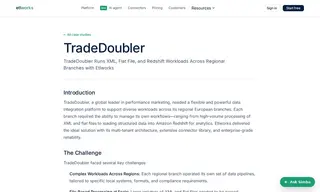 Preview of the TradeDoubler Case Study