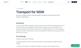 Preview of the Transport for NSW Case Study