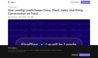 Preview of the LevelUp Leads Case Study
