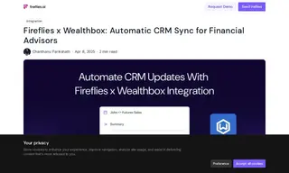 Preview of the Wealthbox Case Study