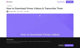 Preview of the Vimeo Case Study
