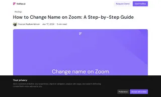Preview of the zoom Case Study