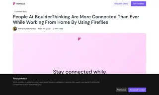 Preview of the BoulderThinking Case Study
