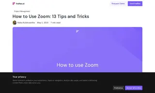 Preview of the zoom Case Study