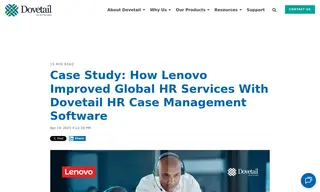 Preview of the Lenovo Case Study