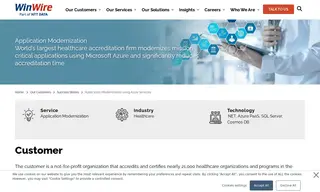 Preview of the World’s Largest Healthcare Accreditation Firm Case Study