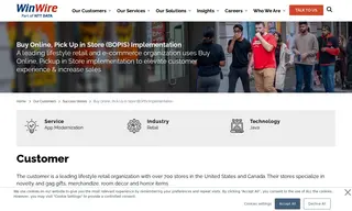 Preview of the Leading Lifestyle Retail and E-commerce Organization Case Study