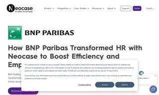 Preview of the BNP Paribas Case Study