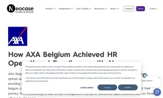 Preview of the AXA Belgium Case Study