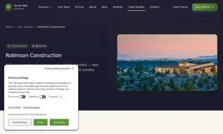 Preview of the E. Lee Robinson Construction Company Case Study