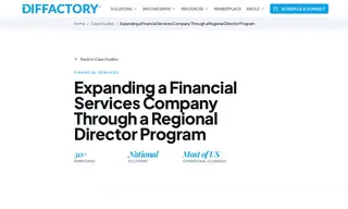 Preview of the Financial Services Company Case Study