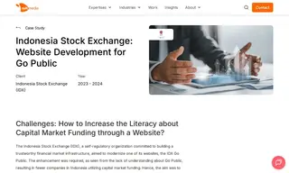 Preview of the Indonesia Stock Exchange Case Study