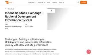 Preview of the Indonesia Stock Exchange Case Study