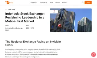 Preview of the Indonesia Stock Exchange Case Study