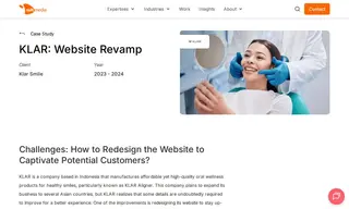 Preview of the Klar Smile Case Study
