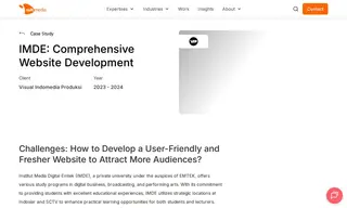 Preview of the Institut Media Digital Emtek (imde) Case Study