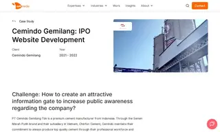 Preview of the Cemindo Gemilang Case Study
