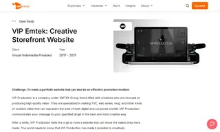 Preview of the VIP Production Case Study