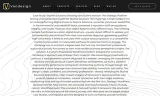Preview of the Skyline Solutions Case Study