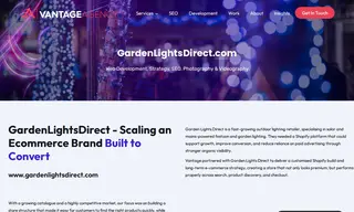 Preview of the Garden Lights Direct Case Study