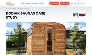 Preview of the Kodiak Saunas Case Study