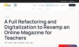 Preview of the Infobase, the Education Center Case Study