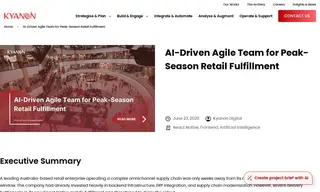 Preview of the Leading Australia-based Retail Enterprise Case Study