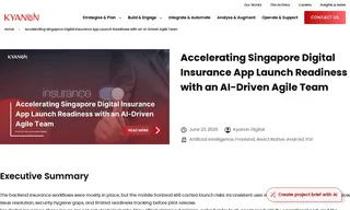 Preview of the Leading Singapore-based Insurance Case Study