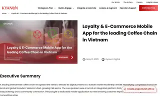 Preview of the Leading Vietnamese Coffee Chain Case Study