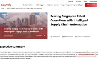 Preview of the Leading Singapore-based Retail Enterprise Case Study