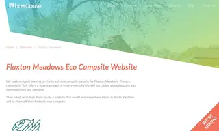 Preview of the Flaxton Meadows Eco Campsite Case Study